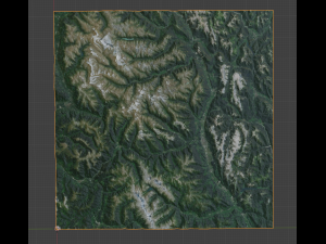 Alps Mountain 10 3D Model