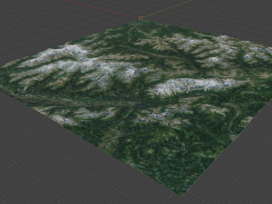 Alps Mountain 12 3D 모델