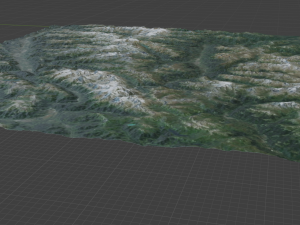 Alps Mountain 12 3D 모델