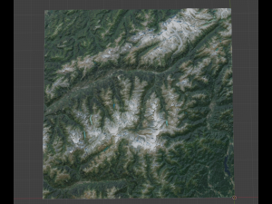 Alps Mountain 13 Modello 3D
