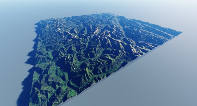 Alps Mountain 14 Modelo 3D .c4d .max .obj .3ds .fbx .stl .blend 