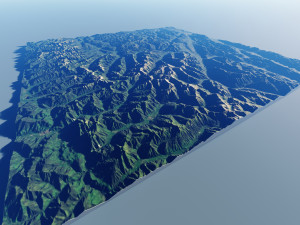 Alps Mountain 14 3D 모델