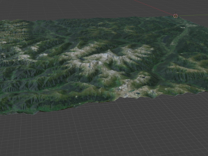 Alps Mountain 14 Modelo 3D