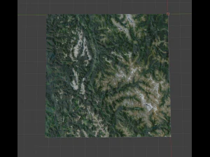 Alps Mountain 14 3D Model