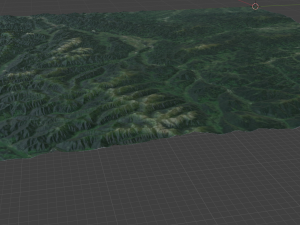 Alps Mountain 15 3D Модель