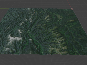 Alps Mountain 16 Model 3D