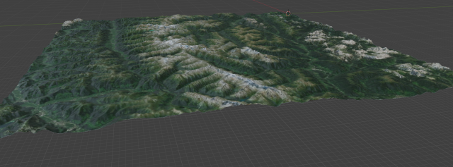 Alps Mountain 17 Model 3D .c4d .max .obj .3ds .fbx .stl .blend
