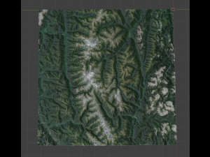 Alps Mountain 17 Model 3D