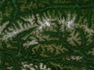 Montagna delle Alpi 17 Modello 3D