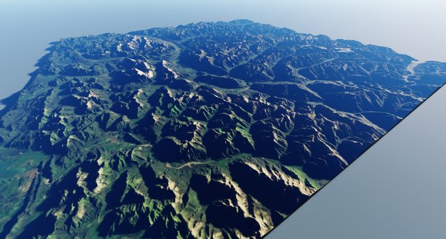 Alps Mountain 18 3D-Modell .c4d .max .obj .3ds .fbx .stl .blend 