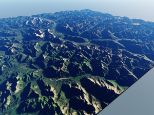 Alps Mountain 18 Modèle 3D