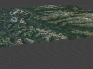 Alps Mountain 18 3D-Modell