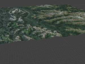 Alps Mountain 18 3D Model