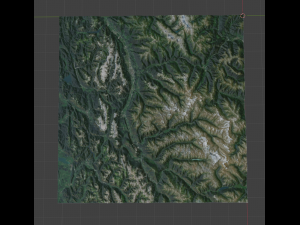 Alps Mountain 18 3D-Modell