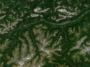 Alps Mountain 18 3D Model
