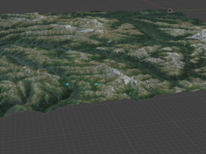 Alps Mountain 19 3D 模型