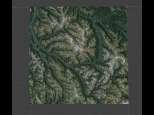 Alps Mountain 19 3D Model