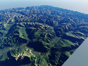 Gunung Alpen 20 Model 3D