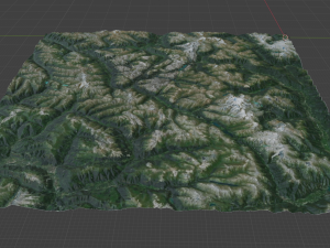 Alps Mountain 20 Modello 3D