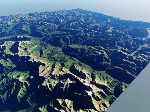 Gunung Alpen 21 Model 3D