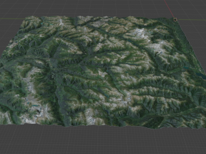 Alps Mountain 21 Modelo 3D