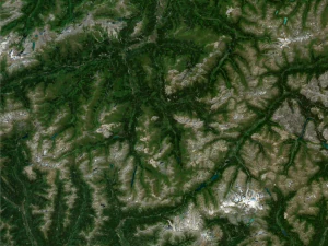 Alps Mountain 21 3D Model