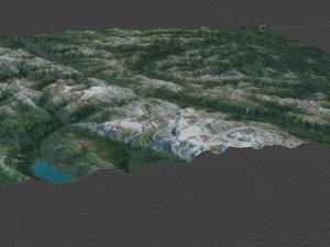 Alps Mountain 22 Modello 3D