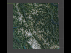 Alps Mountain 22 Modello 3D