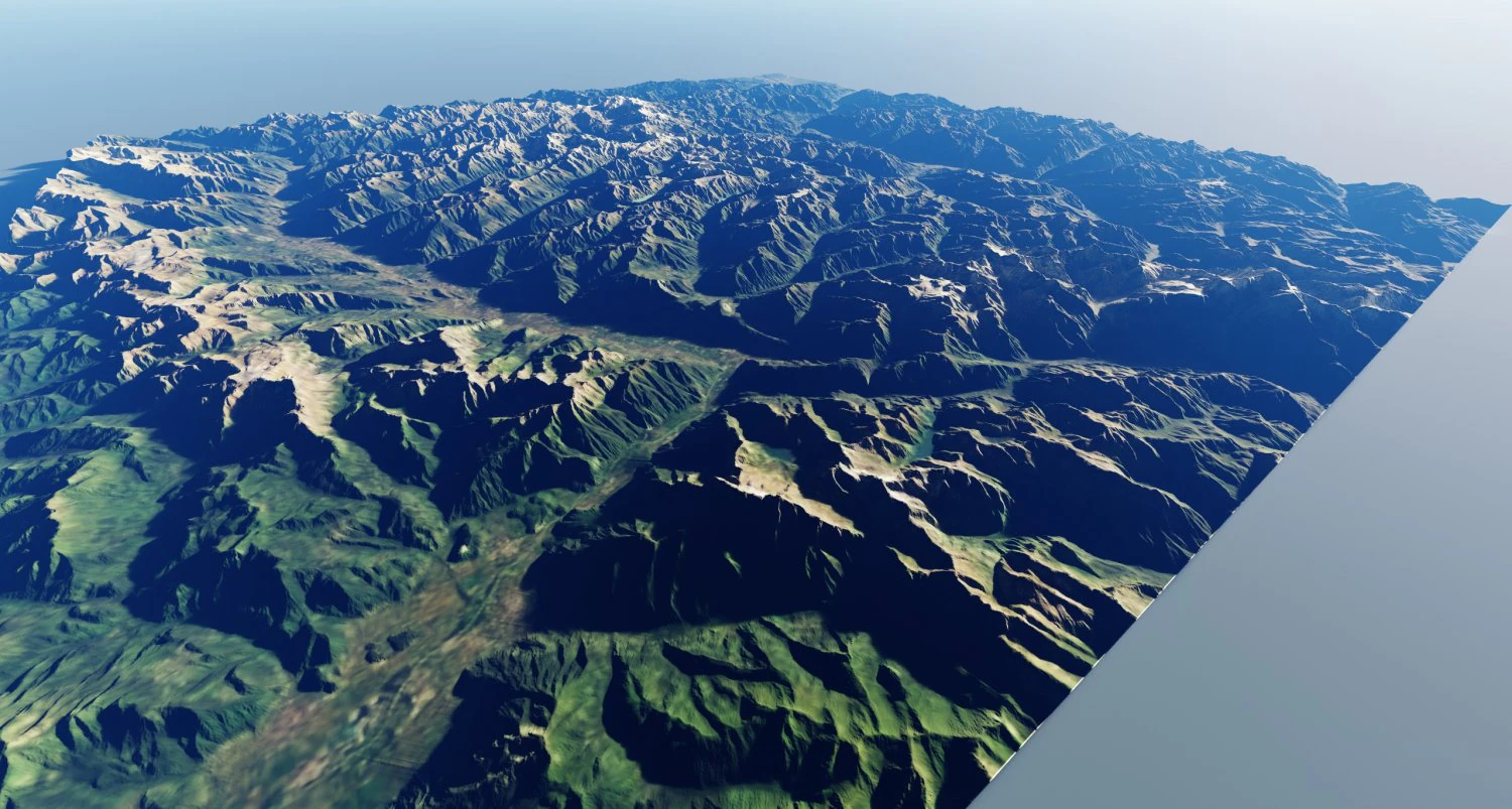 Alps Mountain 23 3D Model .c4d .max .obj .3ds .fbx .stl .blend 