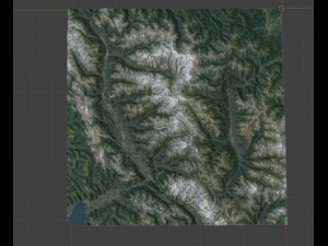Alps Mountain 23 3D Модель