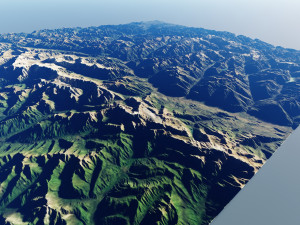Alps Mountain 24 Modèle 3D