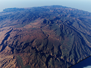 Realistic Terrain 2 Modèle 3D
