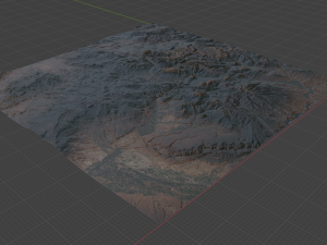 Realistic Terrain 2 3D मॉडल