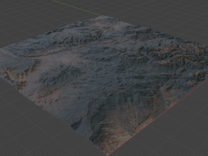 Realistic Terrain 3 Modèle 3D