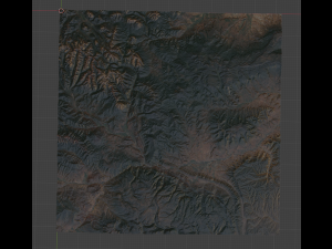 Realistic Terrain 3 3Dモデル
