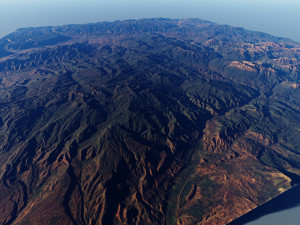 Realistic Terrain 3 3Dモデル