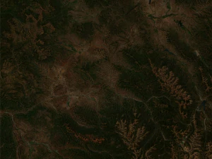 Realistic Terrain 4 3D Model