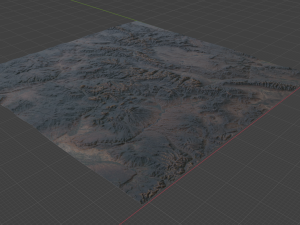 Realistic Terrain 5 3Dモデル