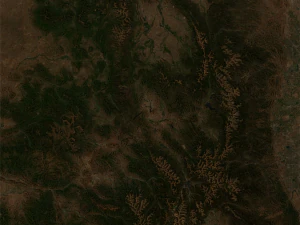 Realistic Terrain 6 3D Model