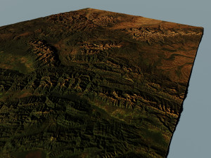 Realistic Terrain 8 Modèle 3D