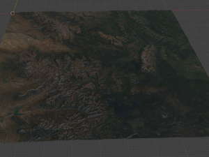 Realistic Terrain 8 3D 모델