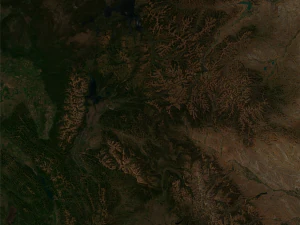 Realistic Terrain 8 3D Model