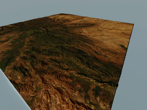 Medan Realistis 9 Model 3D