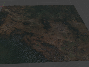 Realistic Terrain 10 3D 模型