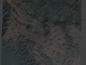 Realistic Terrain 10 3D Model