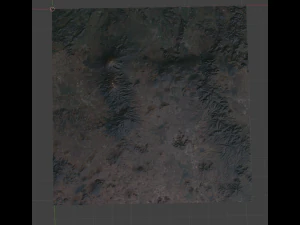 Realistic Terrain 12 3D Model