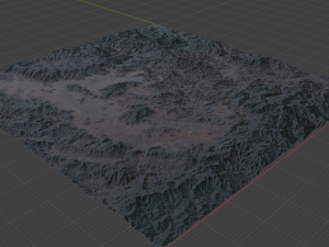 Realistic Terrain 14 Modèle 3D
