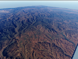Realistic Terrain 16 Modèle 3D