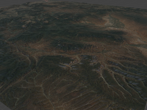 Realistic Terrain 17 Model 3D
