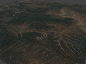 Realistic Terrain 17 3D Model